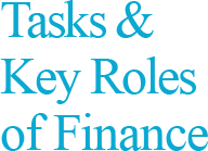 Tasks & Key Roles of Finance