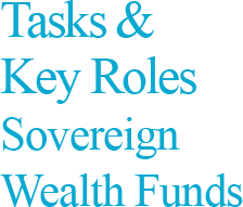 Tasks & Key Roles Sovereign Wealth Funds